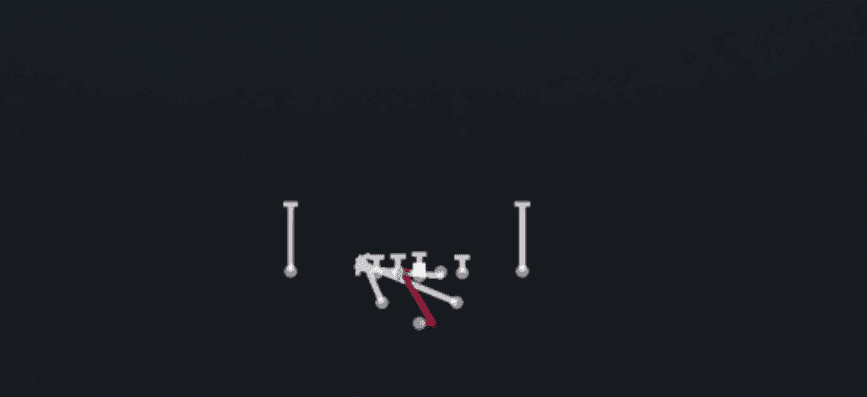 Play diagram for Close Cntr Lt from Full House Normal Wide in Madden 27