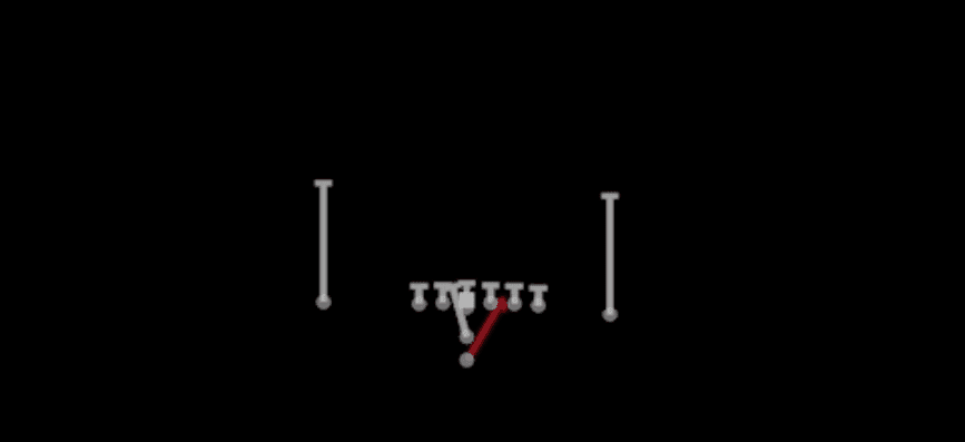 Play diagram for 94 Will from I Form Close in Madden 27