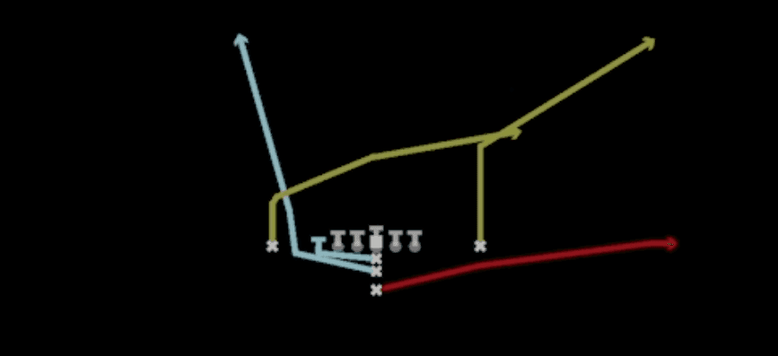Play diagram for SFT PA Sprint HB Flat from Maryland I Close in Madden 27