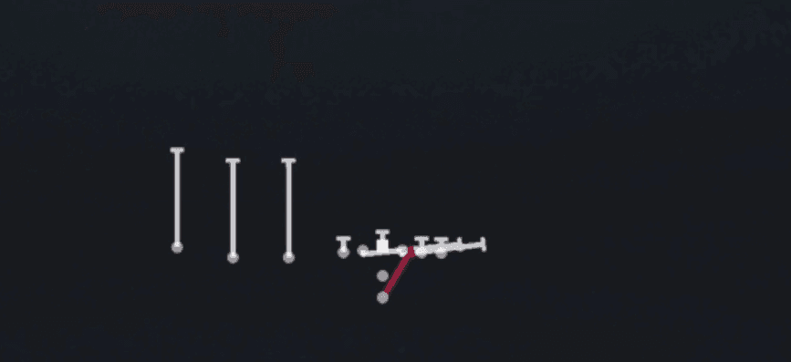 Play diagram for Strong Power from Pistol Trips in Madden 27