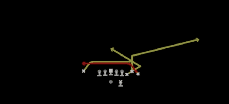Play diagram for Z Mesh Quick from Shotgun Bunch Str Nasty in Madden 27