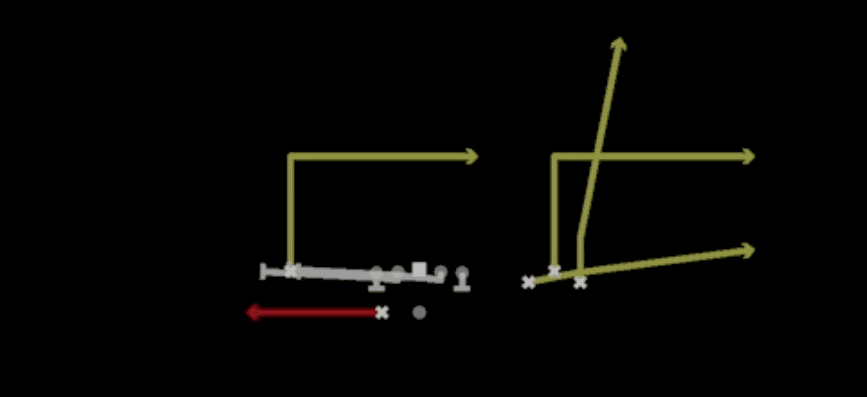 Play diagram for HB Slip Screen from Shotgun Bunch Wide Nasty in Madden 27