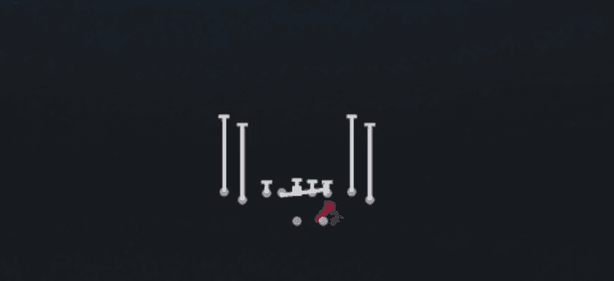 Play diagram for HB Counter from Shotgun Tight Flex in Madden 27