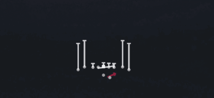 Play diagram for HB Counter from Shotgun Tight Offset TE in Madden 27
