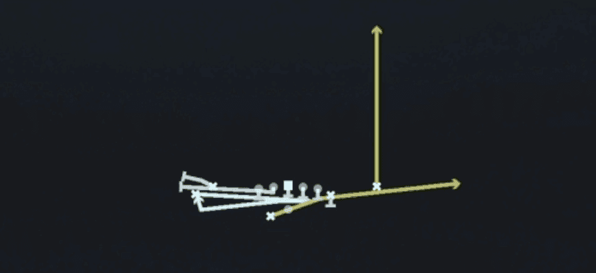 Play diagram for PA Fk Cheat WR Screen from Shotgun Tight Y Off Wk in Madden 27