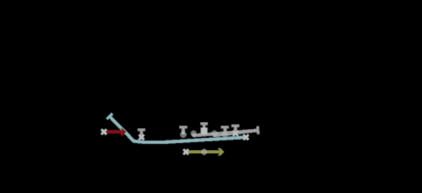 Play diagram for Mtn RPO Buck Alert from Shotgun Wing Slot Wk in Madden 27