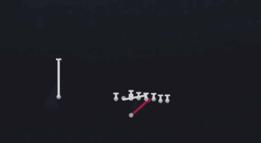 Play diagram for Power O from Singleback Wing Pair in Madden 27