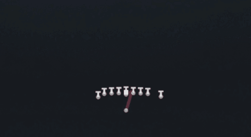 Play diagram for HB Dive from Singleback Wing Tight Left in Madden 27