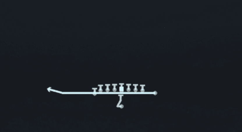 Play diagram for Jet Sweep Wk from Singleback Wing Tight Left in Madden 27
