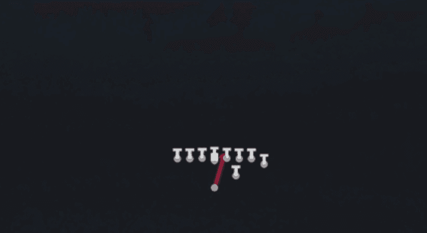Play diagram for HB Dive from Strong I Jumbo in Madden 27