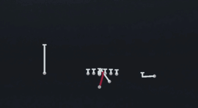Play diagram for HB Iso from Strong I Pro in Madden 27