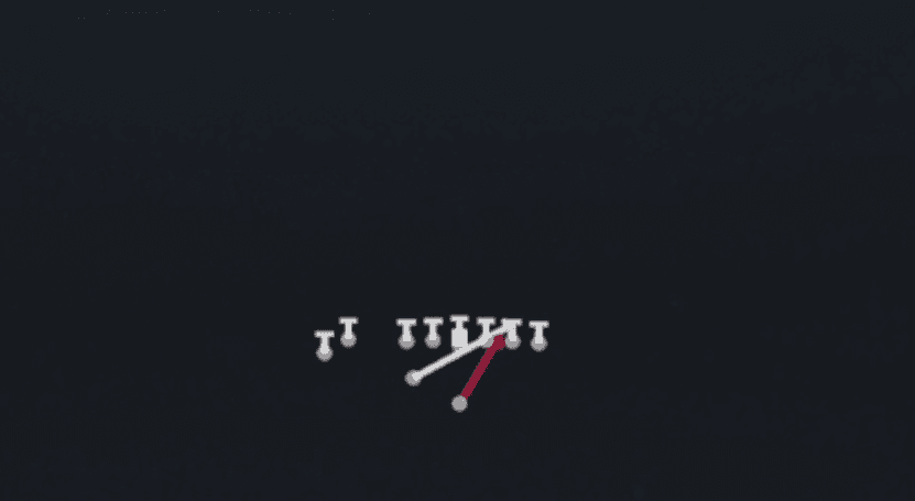 Play diagram for HB Zone from Weak I Close Flex in Madden 27