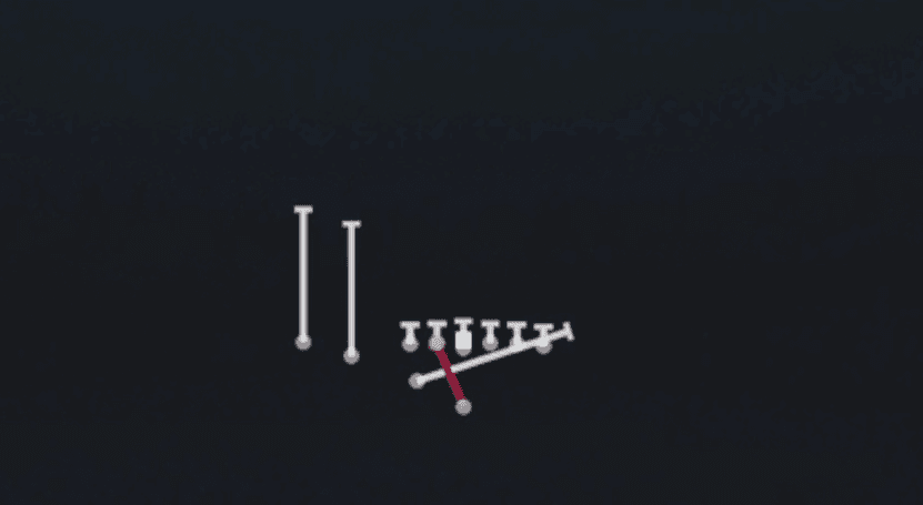 Play diagram for Inside Zone Split from Weak I Slot Close in Madden 27