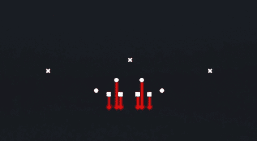 Play diagram for LB Fire from 4-4 Split in Madden 27