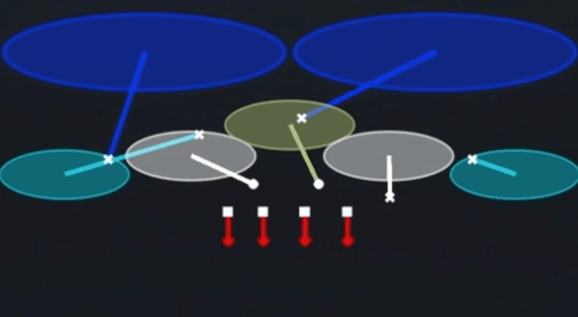 Play diagram for Cover 2 Invert from Big Nickel Under in Madden 27