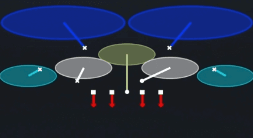 Play diagram for Tampa 2 from Nickel 2-4 Single Mug in Madden 27