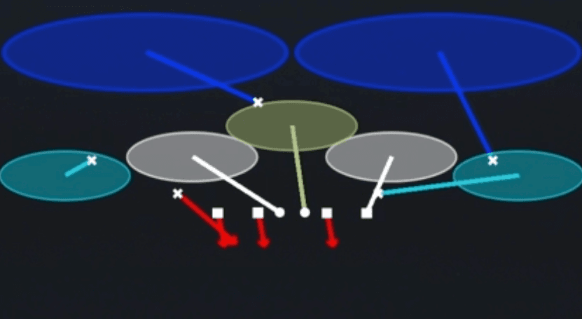 Play diagram for Nickel Sim 2 from Nickel 3-3 Dbl Mug in Madden 27
