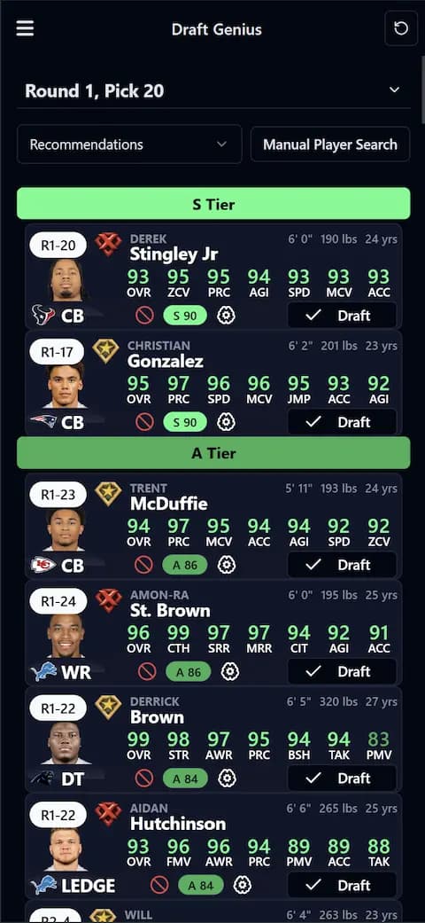 Draft Genius